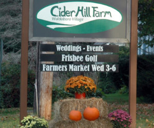 The Waldoboro Farmers Market is considering a move away from Cider Hill Farm on Main Street. (Alexander Violo photo)