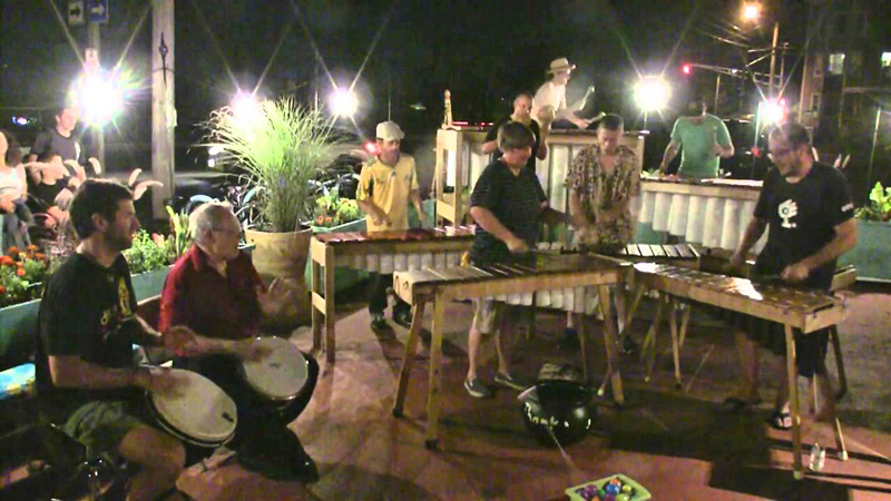 The Maine Marimba Ensemble (Photo courtesy Rick Cormier)