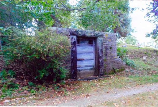 The tomb at Sheepscot Cemetery. (Photo courtesy Arlene Cole)