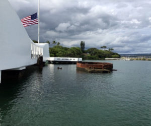 The USS Arizona Memorial in Hawaii. (Photo courtesy Missy Hall)