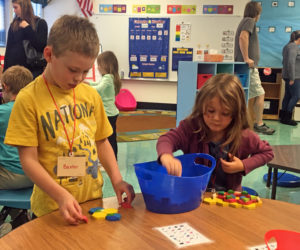 On Thursday, Sept. 7, Wiscasset Elementary School students arrived for an orientation, which included a classroom visit.