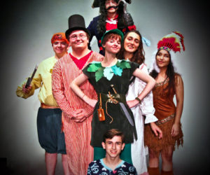 The Medomak Valley Players cast of "Peter Pan."