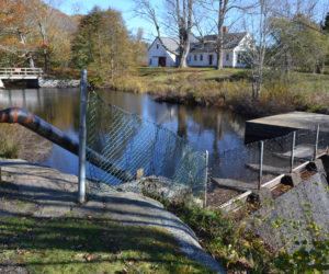 The Bristol Mills Dam and impoundment. (Maia Zewert photo)