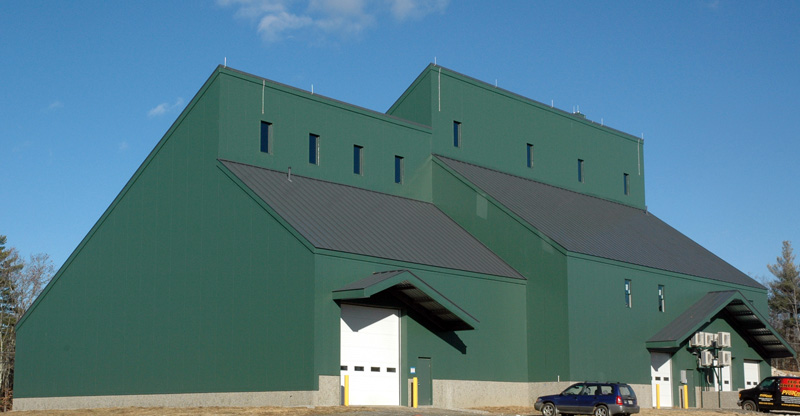 Proknee's new manufacturing and warehouse facility on Route 17 in Whitefield.  Founded in 1989, ProKnee manufactures custom kneepads for the flooring industry. (Alexander Violo photo)