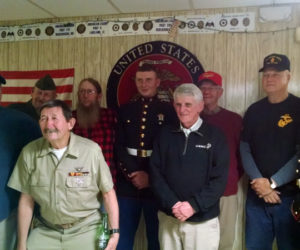 Back from left: Gary Pitcher, Pete Roskop, Adam Fenderson, John Hartman, Floyd Seiders, and Ralph Eugley Jr. Front from left: Paul Oshirak, Jim Morkeski, and Paul Tierney. Missing from the photograph is Don Stanley, who left early.