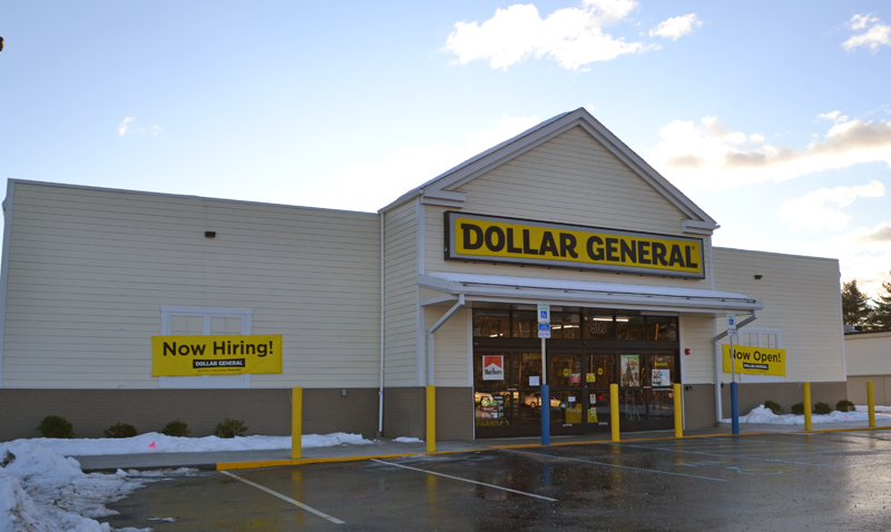The new Dollar General store at 507 Main St. in Damariscotta opened Sunday, Dec. 17. A grand opening is tentatively scheduled for Jan. 6. (Maia Zewert photo)