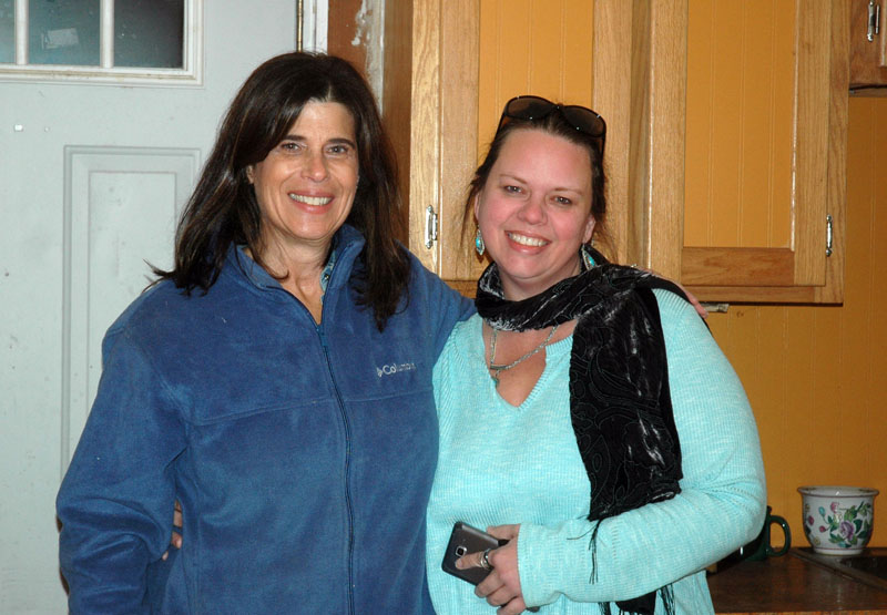 From left: Alison Lampke, the new owner of 32 Friendship St., and her Realtor,  Jessica Pooley. (Alexander Violo photo)