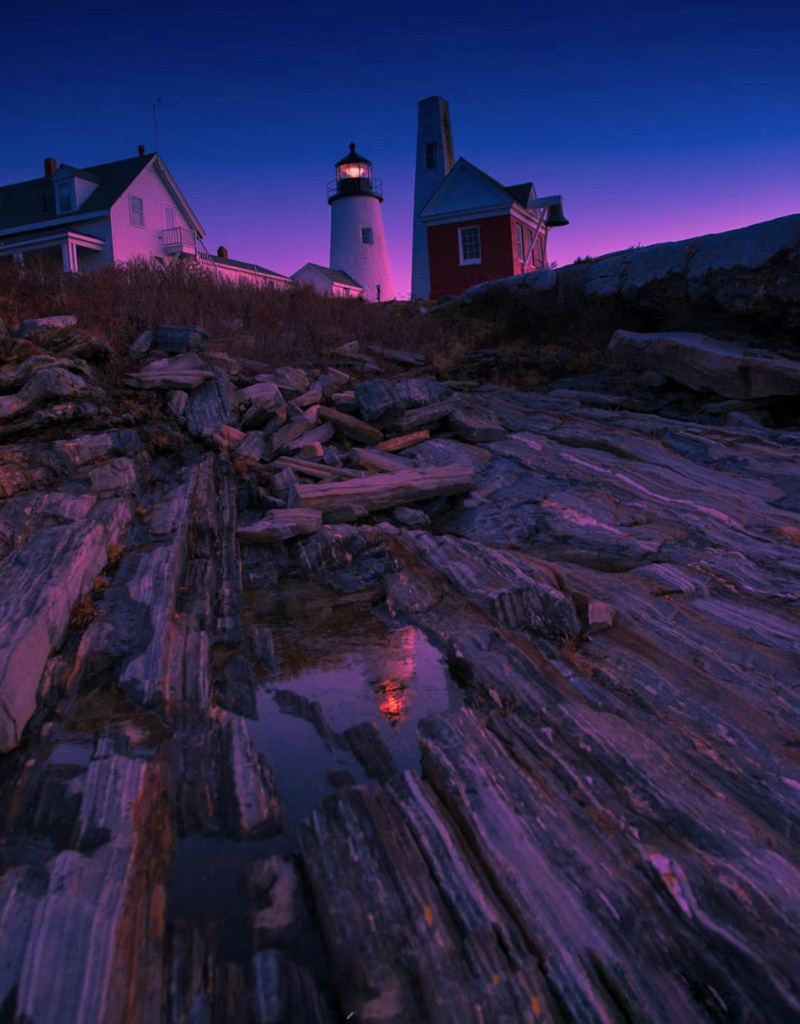 Brendan Odom's photo of a sunrise at Pemaquid Point Lighthouse Park received the most votes to become the 12th monthly winner of the #LCNme365 photo contest. Odom will receive a $50 gift certificate to Louis Doe Home Center, of Newcastle, the sponsor of the December contest.