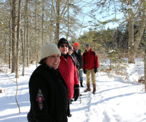 One can enjoy a winter afternoon hike at Crooked Farm Preserve with PWA and DRA on Saturday, Feb. 17 to celebrate Great Maine Outdoor Weekend. (Photo courtesy Hannah McGhee)