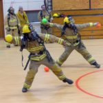 Dodgeball a Unique Training Exercise for Whitefield Firemen