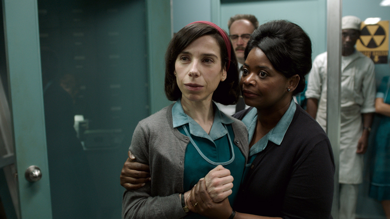 Sally Hawkins and Octavia Spencer star in "The Shape of Water."