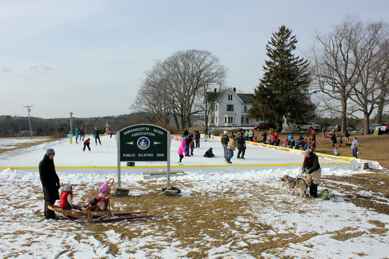 Winter Fest makes the most of winter with ice skating, dogsledding, a campfire, and more on Sunday, Feb. 18 from noon-3 p.m.