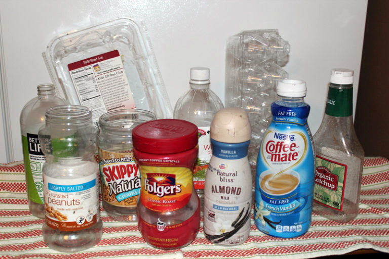 Examples of No. 1 plastics.