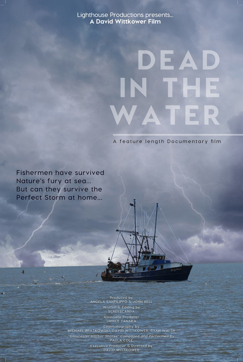 The promotional poster for "Dead in the Water." (Image courtesy David Wittkower)
