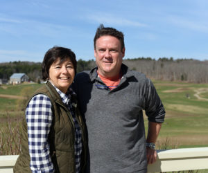 Kim McLellan and Mark Bartle at their home in Newcastle on Tuesday, April 24. They hope to open a restaurant in South Bristol in July. (Jessica Picard photo)
