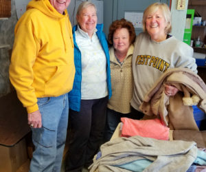 From left: Mike Cahill and Susan Lewis, both of Nobleboro, and Sandra O'Farrell and Rhonda Conway, both of Waldoboro.