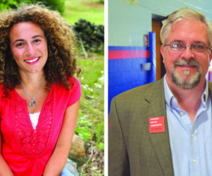 Chloe Maxmin and Alan Plummer are the candidates for the Democratic nomination in Maine House District 88.