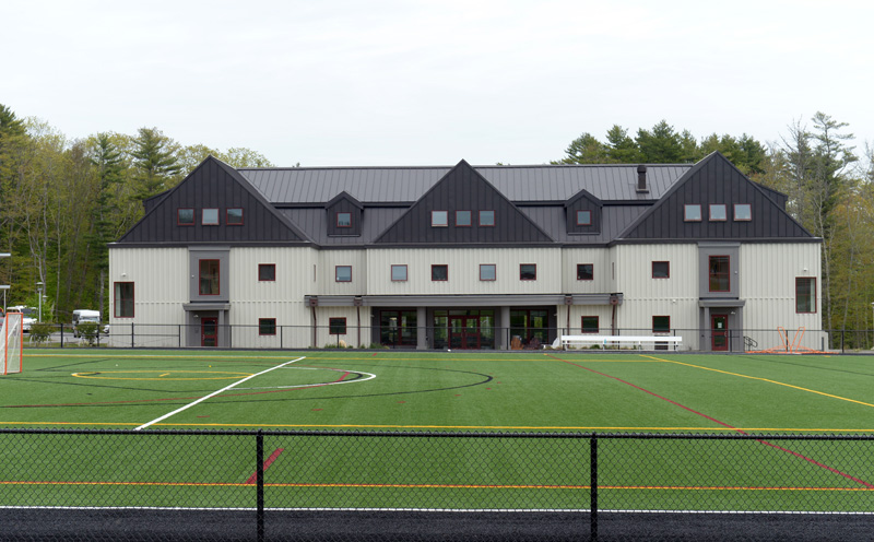 Lincoln Academy's Kiah Bayley Hall. The building houses most of the school's 84 boarding students. (Paula Roberts photo)