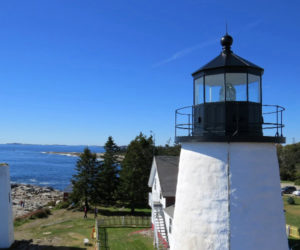 The Pemaquid Point Lighthouse tower. (Photo courtesy Bob Trapani)