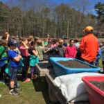 GSB Students Help Prep Giant Pumpkin Seeds for Seedling Sunday