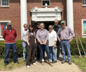 Waldo Theatre board members and volunteers after a successful morning of work.