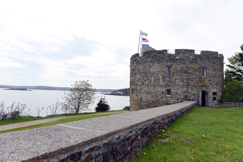 Fort William Henry, at the Colonial Pemaquid State Historic Site in Bristol, Friday, May 25. (Jessica Picard photo)