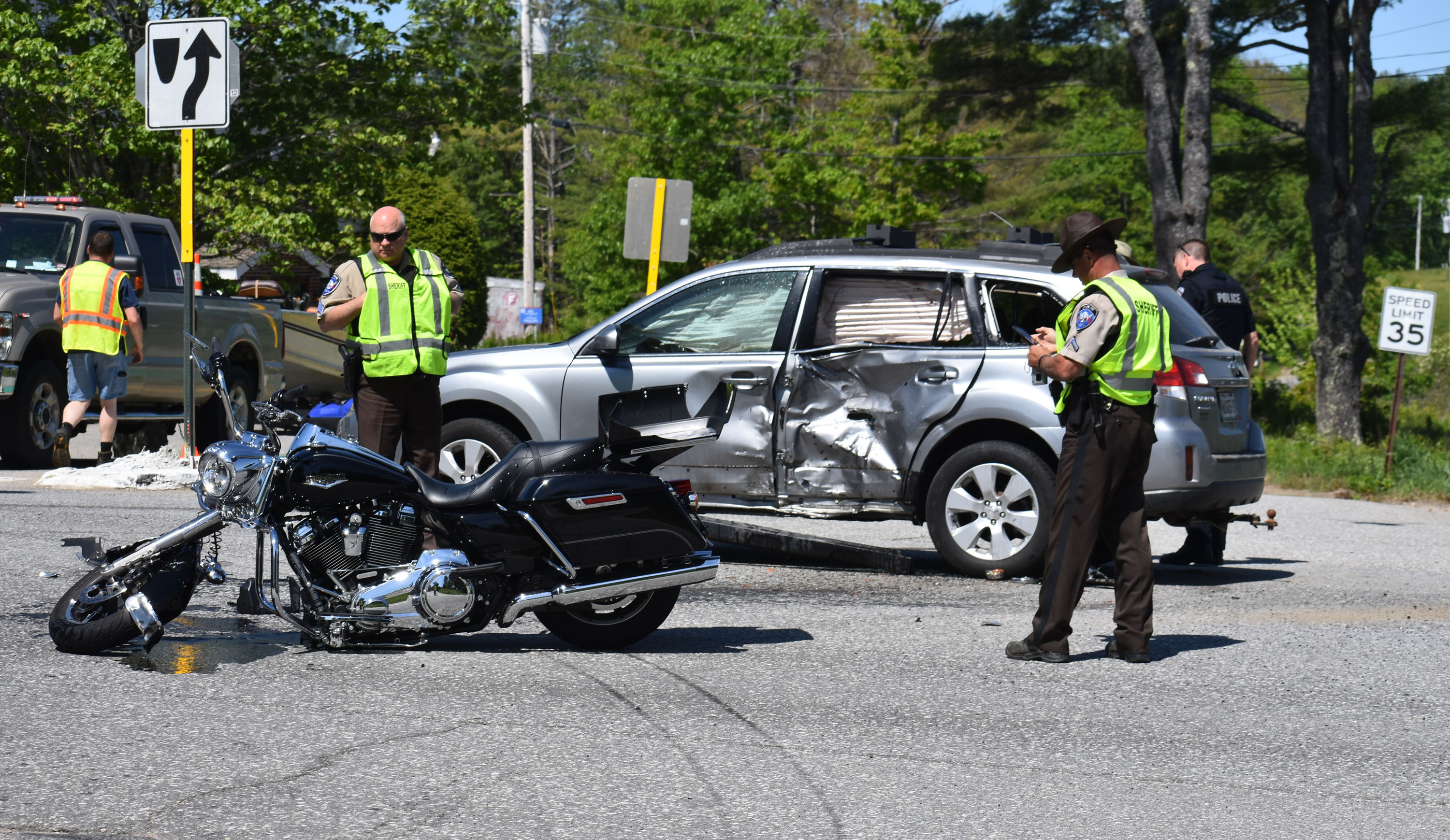 Collision Causes Serious Injuries on Route 1 in Damariscotta The