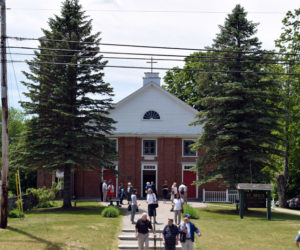 St. Denis Church, of Whitefield, is the second-oldest Catholic church in New England. The church celebrated its 200th anniversary Sunday, June 10. (Jessica Clifford photo)