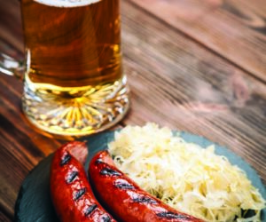 Enjoy a brat and a brew!