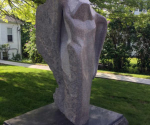 "To the Water," by Andreas Van Huene, at The Congregational Church of Boothbay Harbor. (Photo courtesy Patricia Royall)