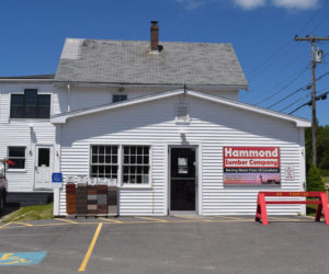 The Hammond Lumber Co. store at 2089 Bristol Road. The store will soon close and the three employees will go to work at the company's Damariscotta location, according to a company official. (Jessica Clifford photo)