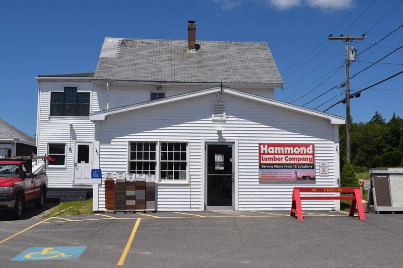 The Hammond Lumber Co. store at 2089 Bristol Road. The store will soon close and the three employees will go to work at the company's Damariscotta location, according to a company official. (Jessica Clifford photo)