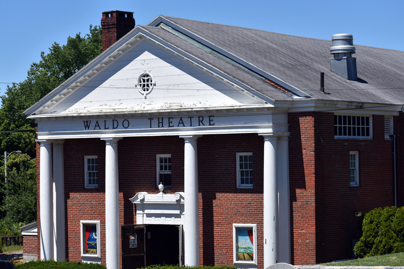 The Waldo Theatre in downtown Waldoboro. (Alexander Violo photo)