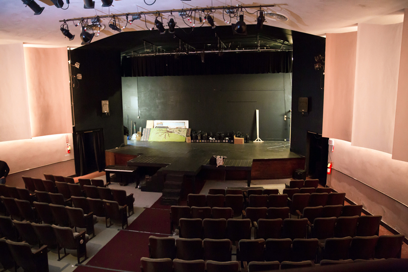 The stage of the Waldo Theatre. (Photo courtesy Liz Hayford, Windy Hill Photography)