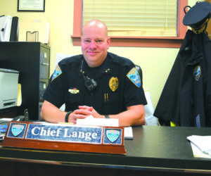Wiscasset Police Chief Jeffrey Lange's last day on the job will be July 26. (Jessica Clifford photo)