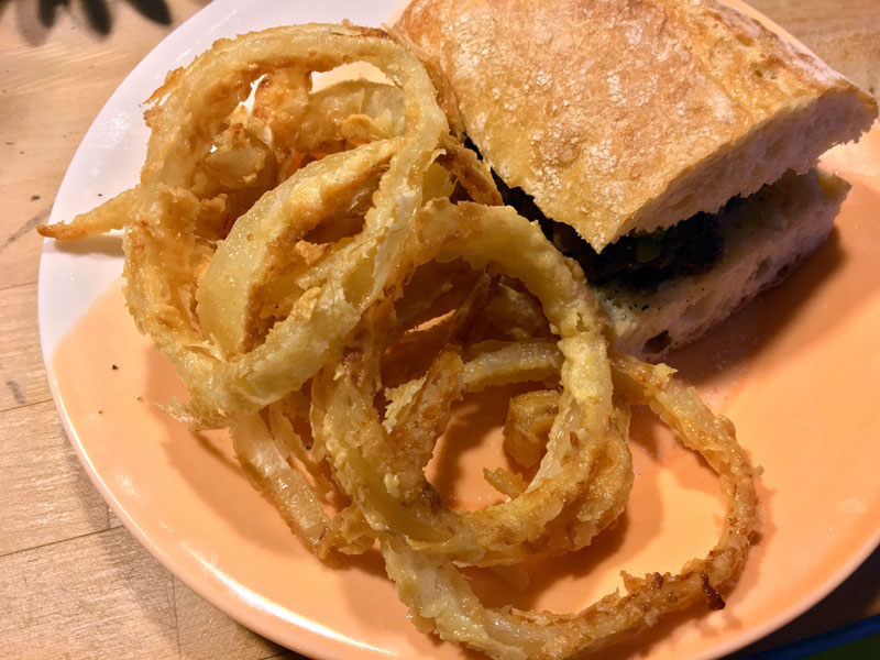 Make some o-rings and a great burger for dinner - tonight! (Suzi Thayer photo)