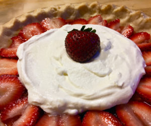 Strawberry cream pie is awesome and delectable. (Suzi Thayer photo)