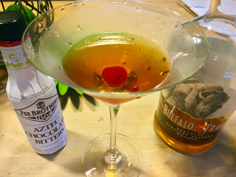 A Manhattan makes cooking, and everything else, more fun. (Suzi Thayer photo)