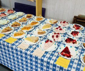 A large variety of homemade pies will be available at the Willow Grange public supper on Saturday, July 28. (Photo courtesy Laurie McBurnie)