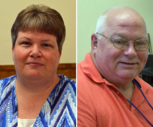 Four county office-holders are running for re-election unopposed. From left: Lincoln County Sheriff Todd Brackett, Register of Probate Catherine Moore, Treasurer Rick Newell, and Register of Deeds Rebecca Wotton.