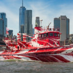 FDNY Fireboat with ‘Dazzle’ has South Bristol Connection
