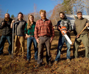 The people involved with the DIY Network's "Maine Cabin Masters" show.