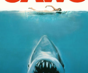 Watch the classic "Jaws" at Skidompha Library for free.
