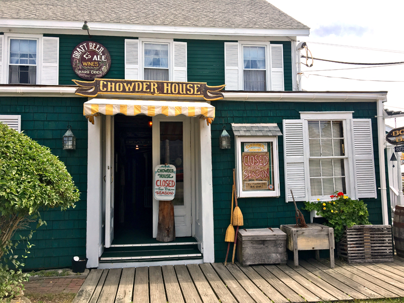 The iconic Chowder House in Boothbay Harbor closed on Labor Day weekend after 40 years in business. (Suzi Thayer photo)