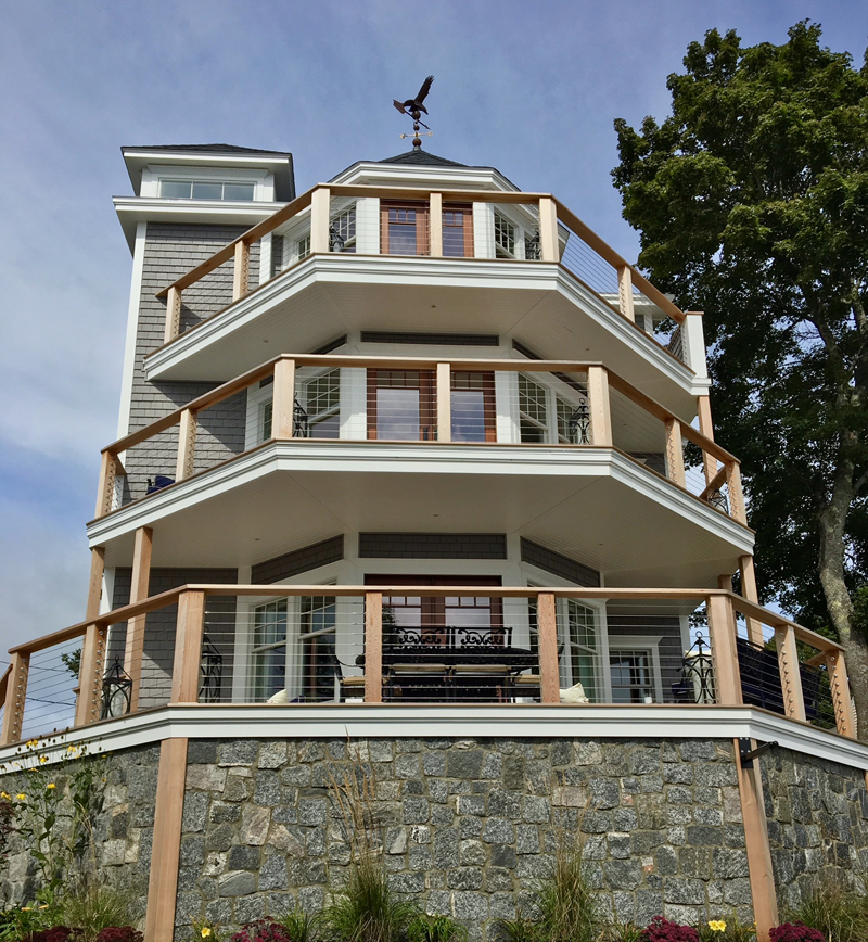 Harbor Island View, at 101 Commercial St. in Boothbay Harbor, is a study in luxury. (Photo courtesy Michelle Amero)