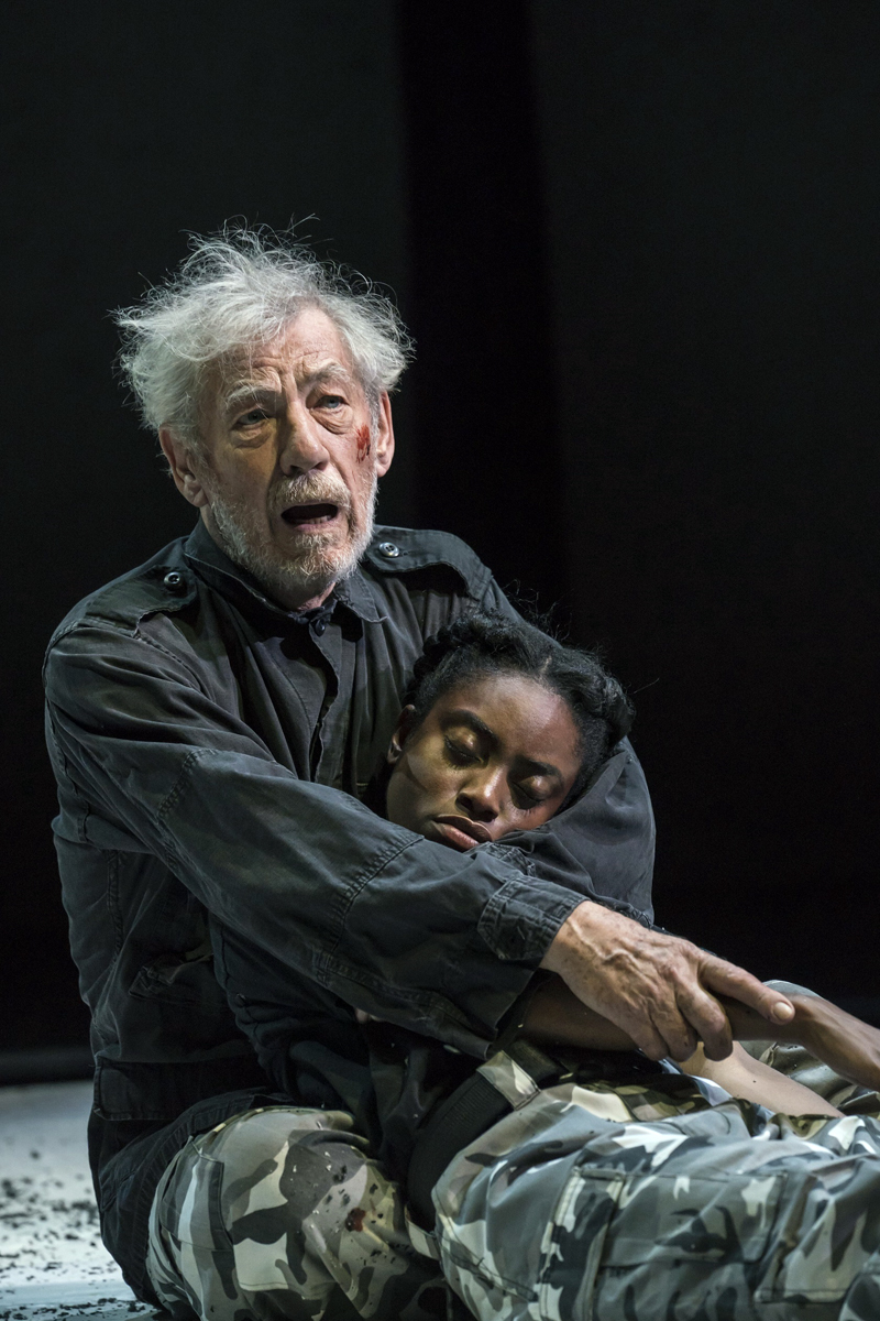 Ian McKellan stars in "King Lear." (Photo courtesy Johan Persson)