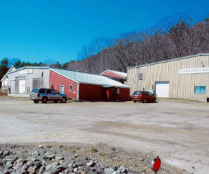 The Lincoln County Publishing Co. office at 116 Mills Road, Newcastle. (Photo courtesy Arlene Cole)