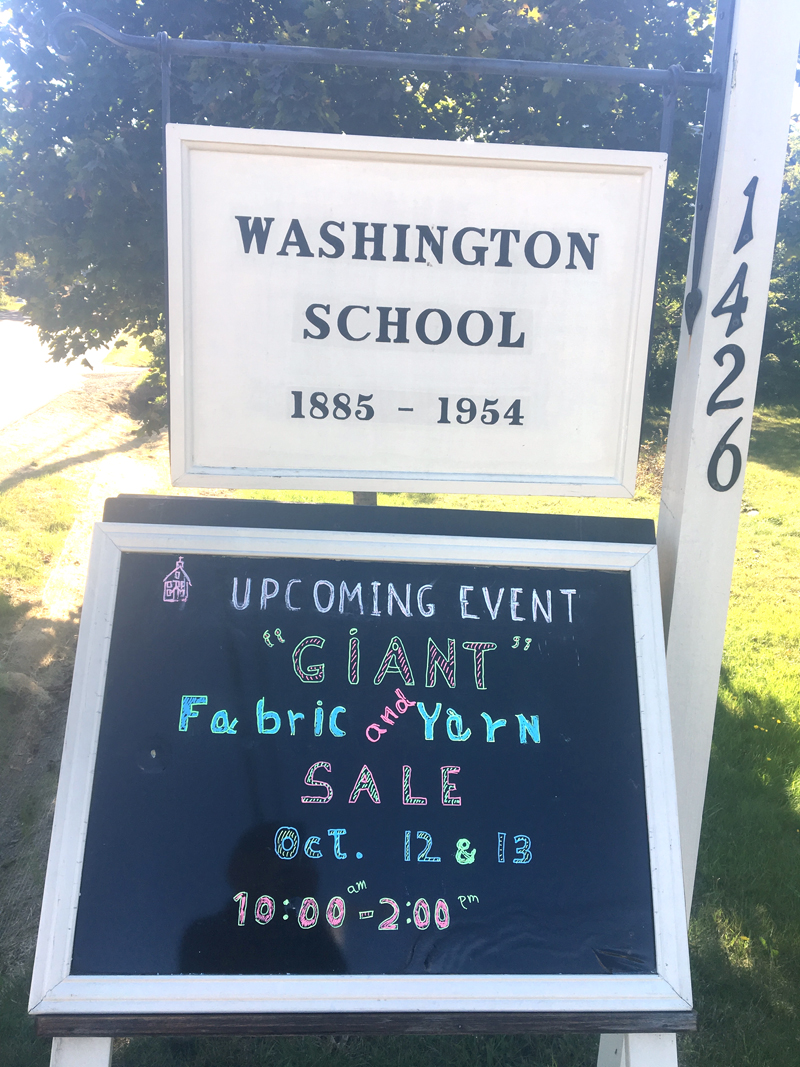 Giant Yarn and Fabric Exchange on Oct. 12 and 13 at Washington