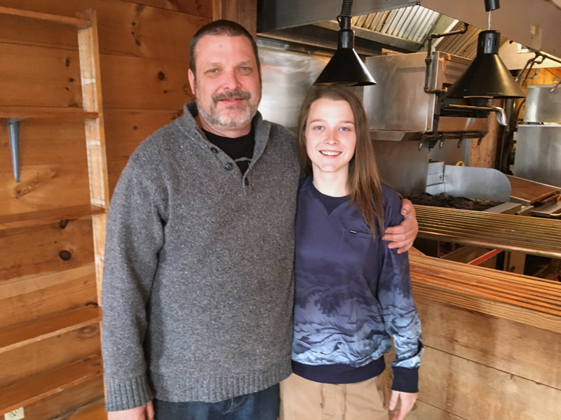 Father and daughter Jeff and Megan Jones will entertain diners with their skills in the kitchen. (Suzi Thayer photo)