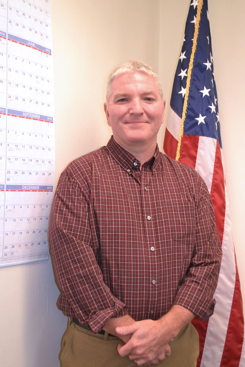 Damariscotta resident and U.S. Coast Guard veteran Thomas Nelson is the new director of the Lincoln County Communications Center. (Charlotte Boynton photo)